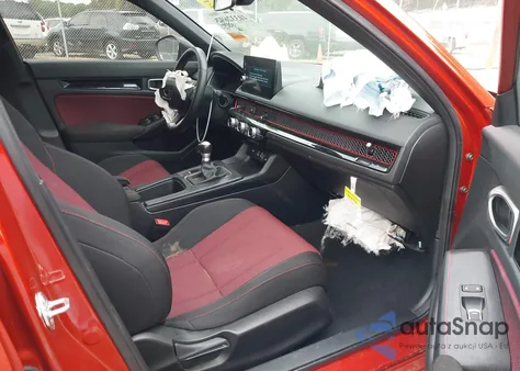 2023 Honda Civic Si Sedan из США, поврежденный, VIN 2HGFE1E55PH472322